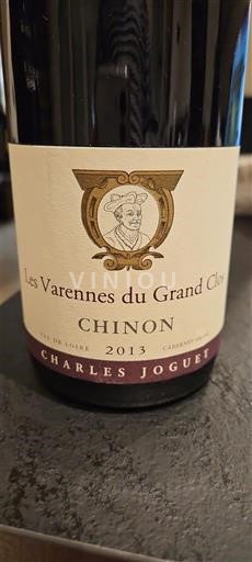 Vine Rouge sec Les Varennes du Grand Clos Charles Joguet 2013 Frankrig Loire-dalen Chinon AOC