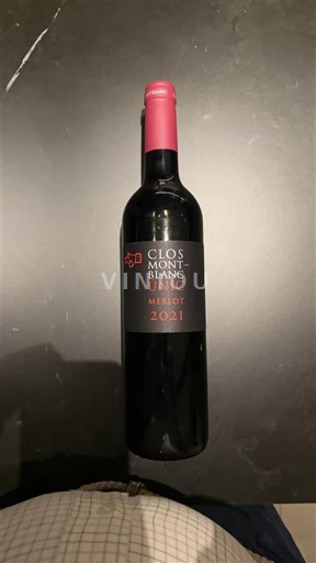Katalonja Conca de Barberà Clos Montblanc Unic Merlot 2021