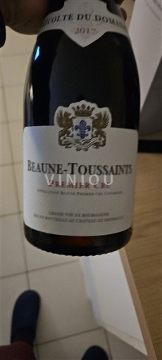 Bourgogne Beaune Premier Cru Château Meursault Beaune-Toussaints 2017