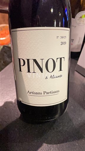 Languedoc og Roussillon Katalanske skråninger Artisans Partisans Pinot & Alicante 2019