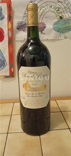 Bordoja Bordeaux Supérieur Château Brande-Bergère O'Byrne 2019
