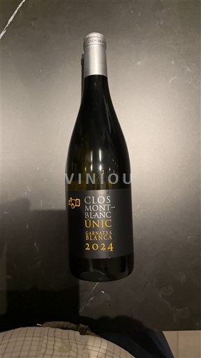 Katalonja Conca de Barberà Clos Montblanc Unic Garnacha blanca 2024