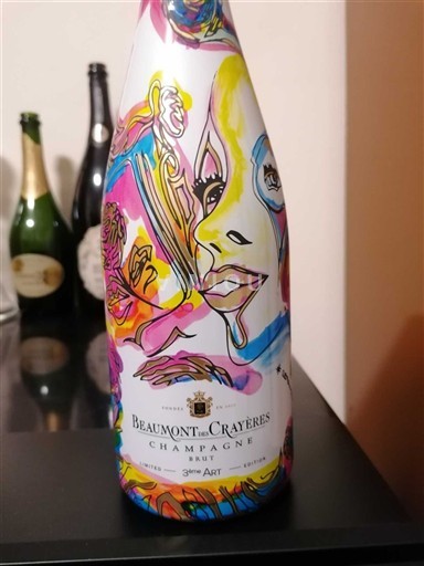 Shampanjë Beaumont des Crayères Brut 3ème Art Jo Viti