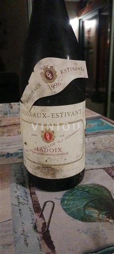 Borgogna Ladoix Rousseaux-Estivant 1996