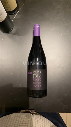 Katalonja Conca de Barberà Clos Montblanc Unic Pinot Noir 2022