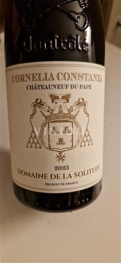 Рона долина Шатонеф-дю-Пап Domaine La Solitude Cornelia Constanza 2023