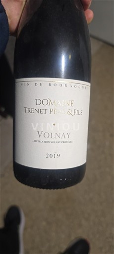Burgundija Volnay Domaine Trenet Père & Fils 2019