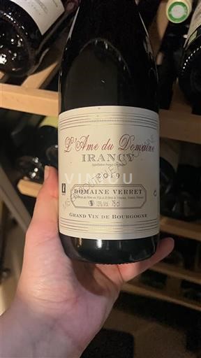 Burgund Irancy Domaine Verret L'Ame du Domaine 2019