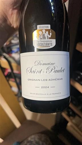 Rona dolina Grignan-les-Adhémar Domaine Saint-Paulet 2024