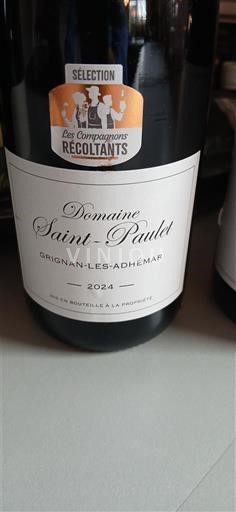 Lugina e Ronës Grignan-les-Adhemar Domaine Saint-Paulet 2024