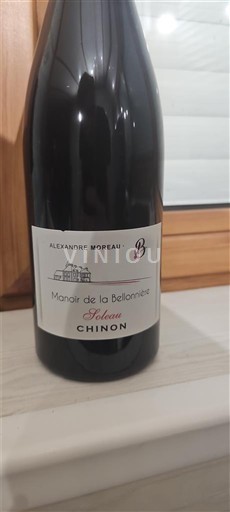 Vine Rouge sec Séliau Manoir de la Bellonnière 2020 Frankrig Loire-dalen Chinon AOC