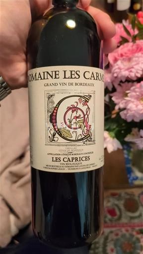 Bordoja Bordo Domaine Les Carmes Les Caprices 2023