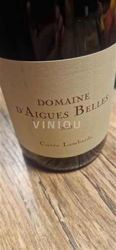 Лангедок и Русијон Окситански регион Domaine Aigues Belles Lombarde 2023