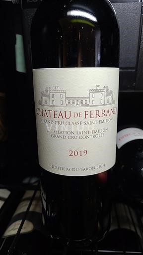 Bordo Сент-Емилион Гранд Кру Grand Cru Château Ferrand 2019