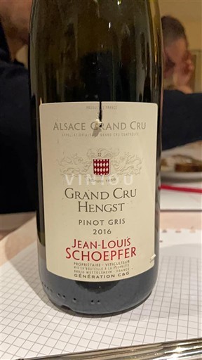 Alsazia Non specificato Grand Cru Jean-Louis Schoepfer 2016