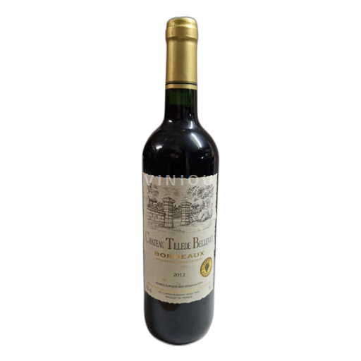 Bordeaux Chateau Tillede Bellevue 2012