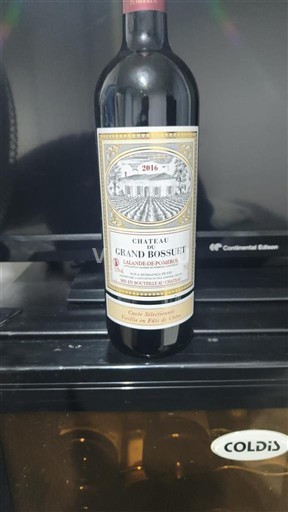 Bordoja Blaye-côtes-de-bordeaux Château Grand Bossuet 2016