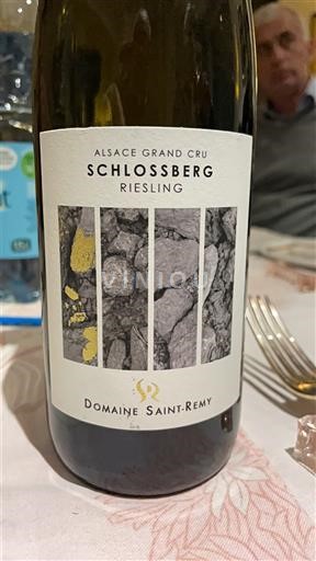Alsazia Non specificato Grand Cru Domaine Saint-Remy Schlossberg Senza annata