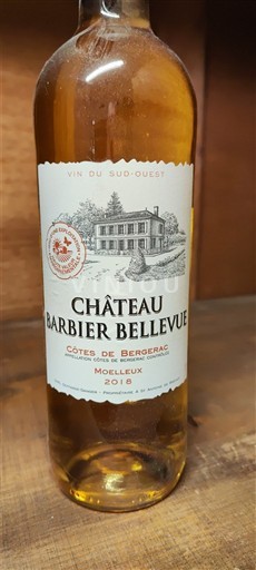 Југозапад Кот де Бержезак Château Barbier Bellevue 2018