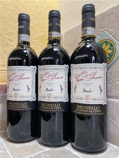 Toskana Brunelo di Montaldžino Tiezzi Enzo Podere Soccorso Vigna Soccorso 2019