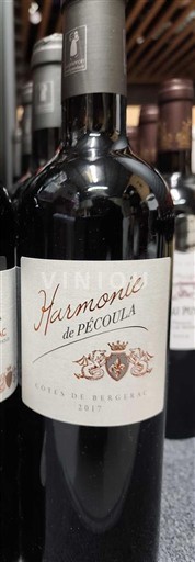Jugperëndim Côtes-de-bergerac Péoula Harmonie 2017