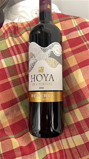 Komuniteti Valencian Utiel-Requena Hoya de Cadenas Reserva Tempranillo 2020