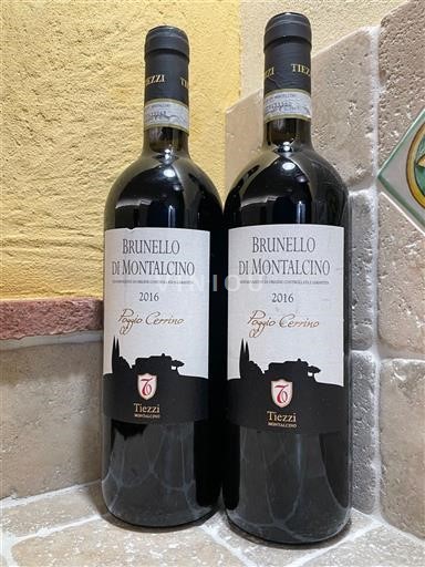 Toscana Brunello di Montalcino Tiezzi Poggio Cerrino 2016