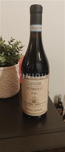 Piemonte Nebbiolo d'Alba Cascina del Monastero / Grasso Giuseppe 2016