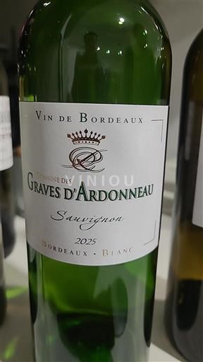 Bordoja Bordo Domaine Graves d'Ardonneau Sauvignon 2025