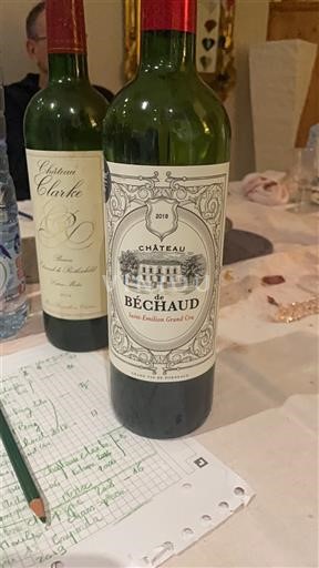 Bordoja Saint-Émilion Grand Cru Grand Cru Château Béchaud 2018