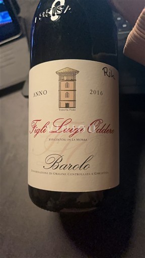 Piemonte Barolo Figli Luigi Oddero 2016