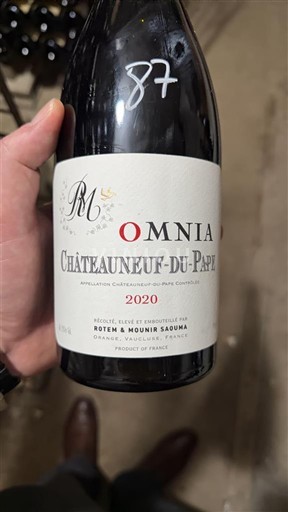 Vale do Ródano Châteauneuf-du-Pape Rotem & Mounir Saouma Omnia 2020