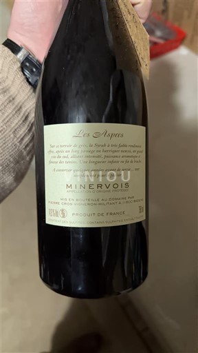 Langvedok Minervois Domaine Adèle & Vincent Les Aspres 2023