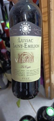 Bordo Лусак-Сент-Емилион Expert Club Les Cupés 2015
