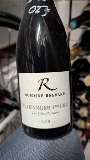 Burgundija Nespecificirano Premier Cru Domaine Regnard Les Clos Roussots 2018