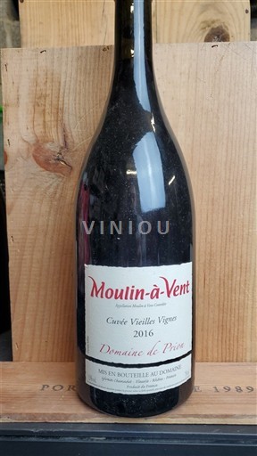 Beaujolais Moulin-à-vent Domaine Prion Vieilles Vignes 2016
