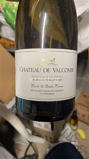 Rhônedalen Costières de Nîmes Château Valcombe 2022