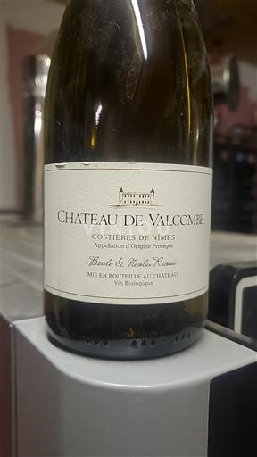 Verërat Blanc demi-sec Château Valcombe 2022 Francë Lugina e Ronës Costières-de-nîmes AOC