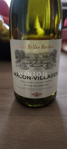 Burgundi Mâcon ja Mâcon-kylät Les Belles Roches Ei vuosikertaa