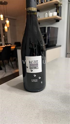 Víno Rouge sec Le Blaireau Mas des Quernes 2024 Francie Languedoc Terrasses-du-Larzac AOC