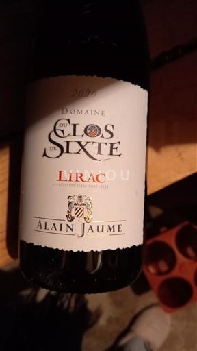 Рона долина Лирак Domaine Clos de Sixte 2020