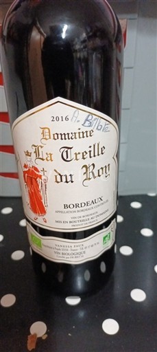 Burdeos Bordeaux Domaine La Treille du Roy 2016