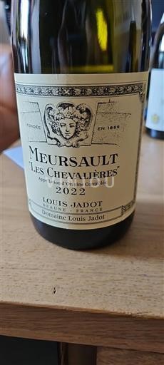 Bourgondië Meursault Domaine Louis Jadot Les Chevalières 2022