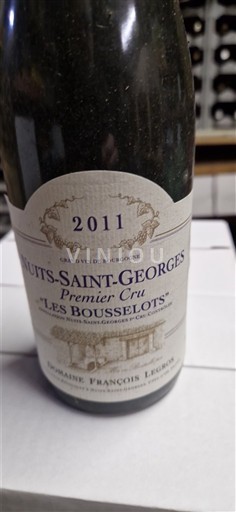 Burgund Nuits-Saint-Georges Premier Cru Domaine François Legros Les Bousselots 2011