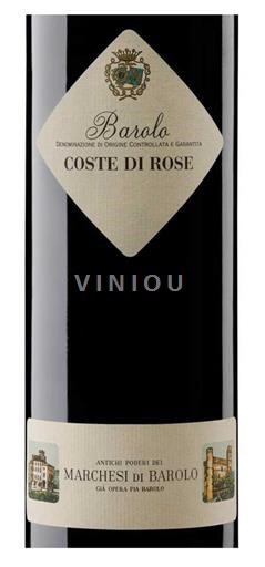Piemonte Barolo Marchesi di Barolo Coste di Rose 2019