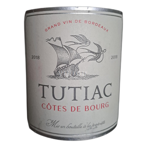 Bordeaux Côtes-de-bourg Tutiac 2018