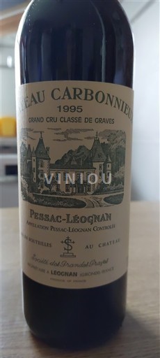 Bordeaux Pessac-Léognan Château Carbonnieux Sté des Grandes Graves 1995