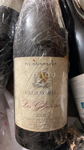 Languedoc Pic-saint-loup Clos Marie Les Glorieuses 2005