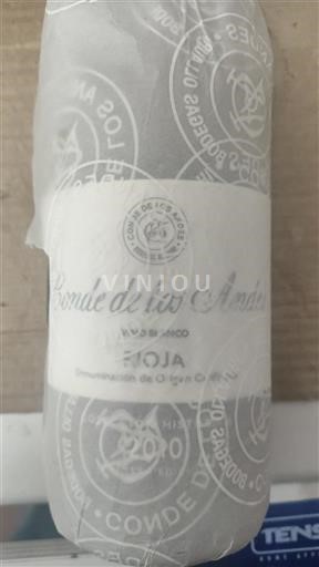La Rioja Rioja Conde de los Andes 2010