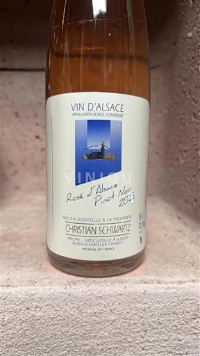 Алзас Аласас Christian Schwartz Rosé d'Alsace Pinot Noir 2023